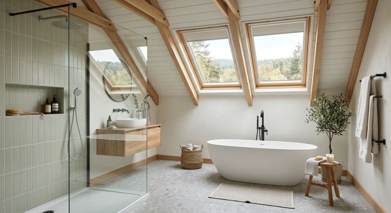 Attic Bathroom Remodeling in Westmoreland County, PA