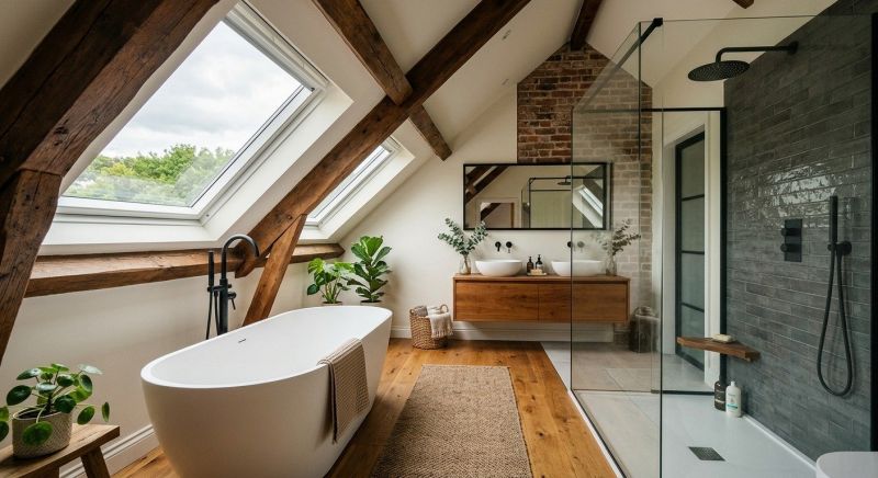 Attic Bathroom Remodeling in Westmoreland County, PA