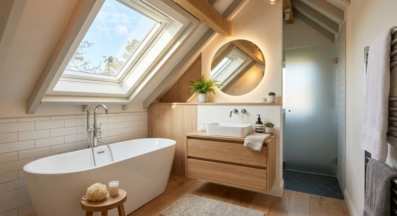 Attic Bathroom Remodeling in Westmoreland County, PA