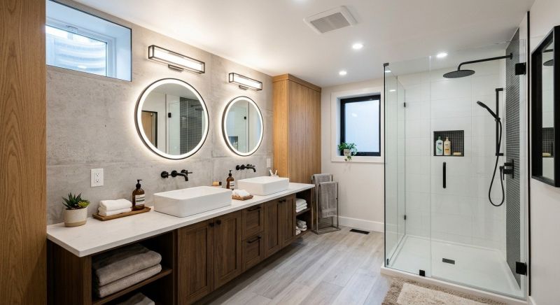 Basement Bathroom Remodeling in Westmoreland County, PA