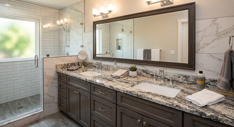 Granite Shower Installation in Westmoreland County, PA