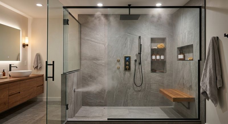 Granite Shower Installation in Westmoreland County, PA