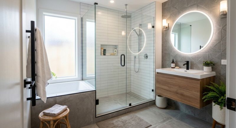 Tub To Shower Conversion in New Stanton, PA